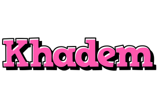 Khadem girlish logo