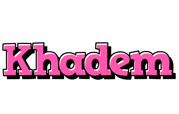Khadem girlish logo