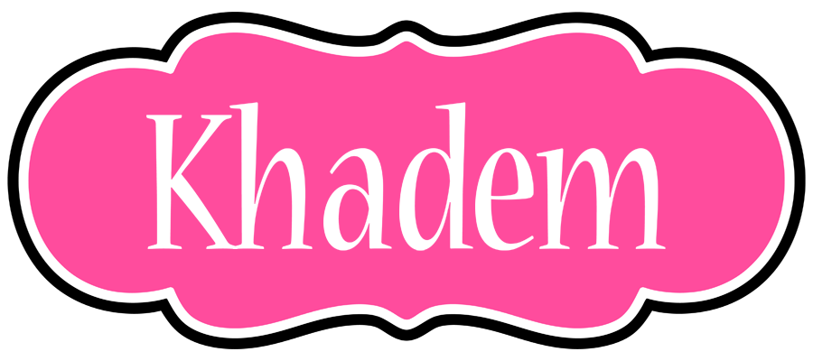 Khadem invitation logo