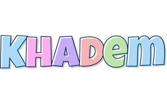 Khadem pastel logo