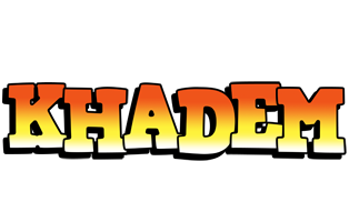 Khadem sunset logo