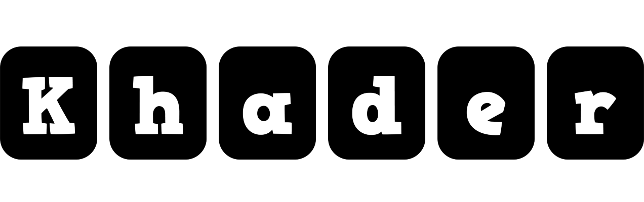 Khader box logo