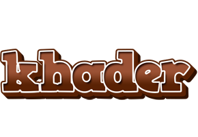 Khader brownie logo