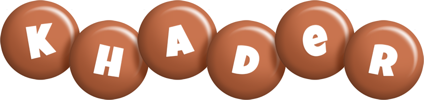 Khader candy-brown logo