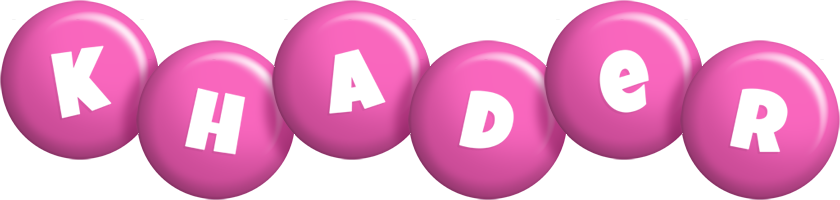 Khader candy-pink logo