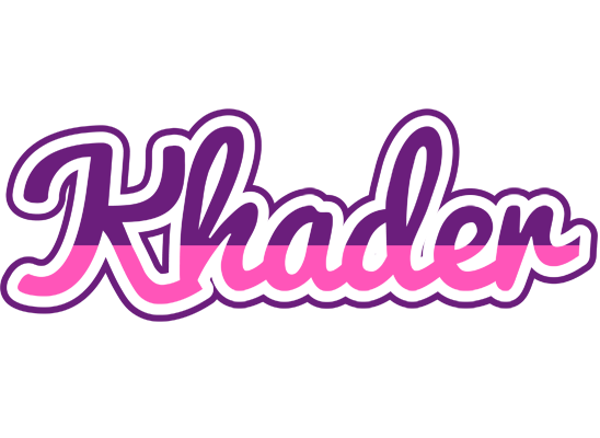 Khader cheerful logo