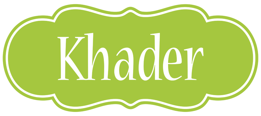 Khader family logo