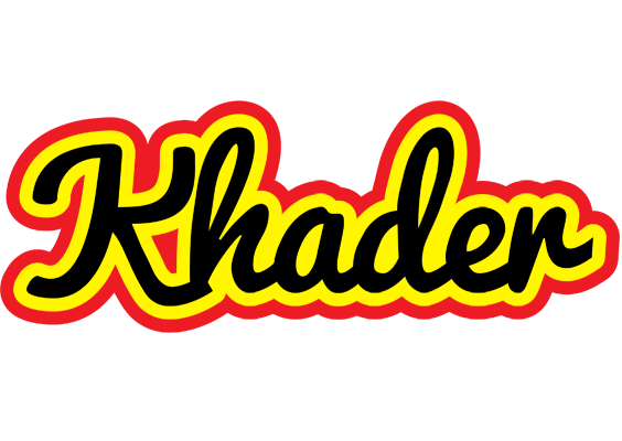 Khader flaming logo