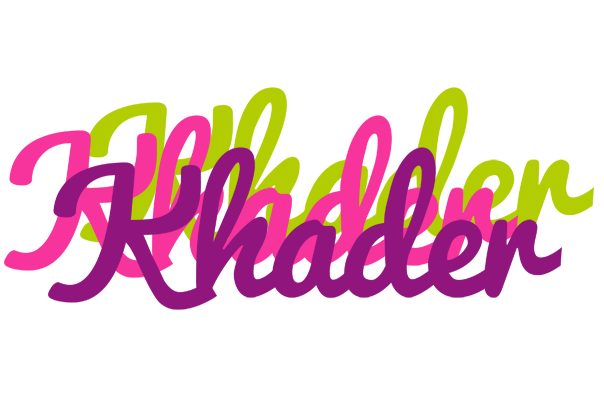 Khader flowers logo