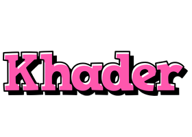 Khader girlish logo