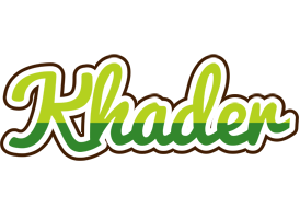 Khader golfing logo