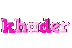 Khader hello logo