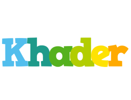 Khader rainbows logo