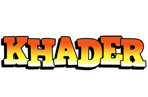 Khader sunset logo