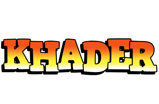 Khader sunset logo