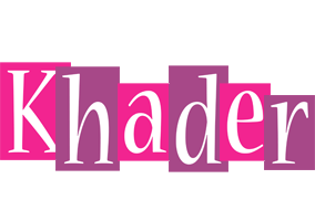 Khader whine logo