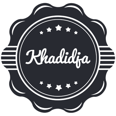 Khadidja badge logo