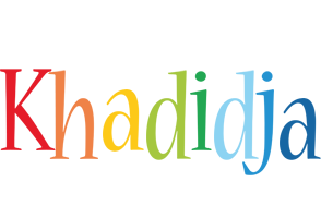 Khadidja birthday logo
