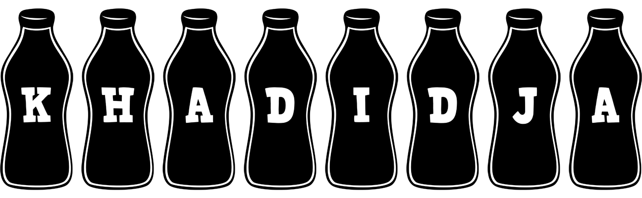 Khadidja bottle logo