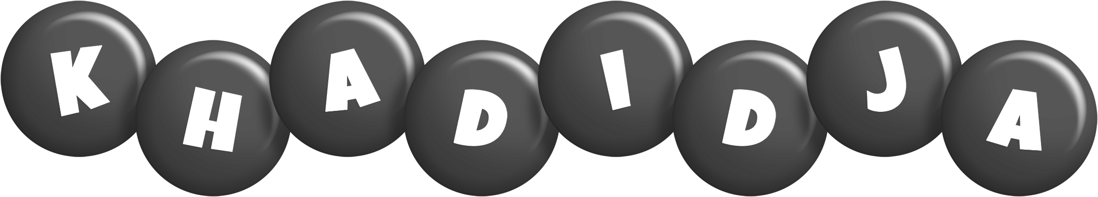 Khadidja candy-black logo