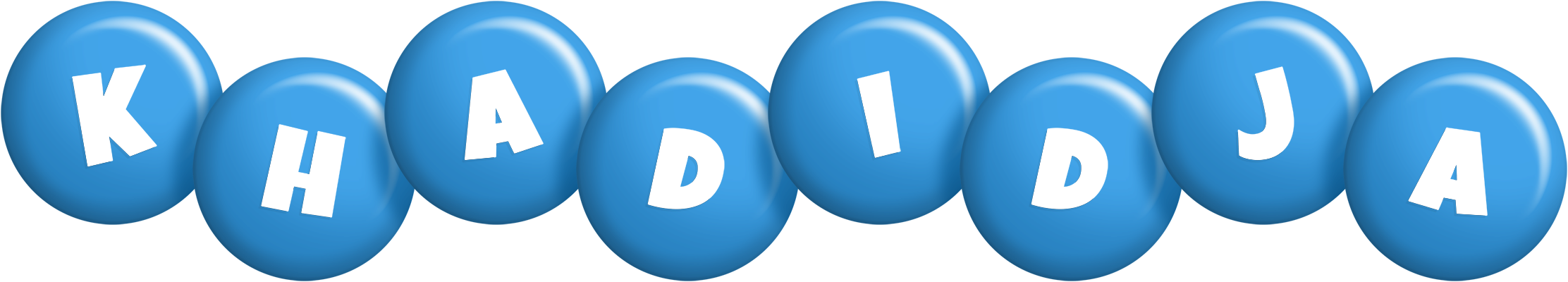 Khadidja candy-blue logo
