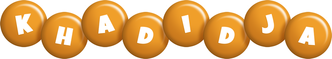 Khadidja candy-orange logo