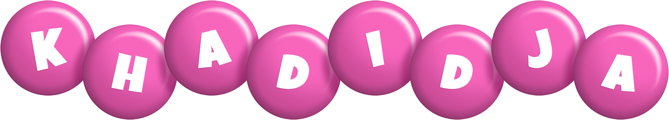 Khadidja candy-pink logo