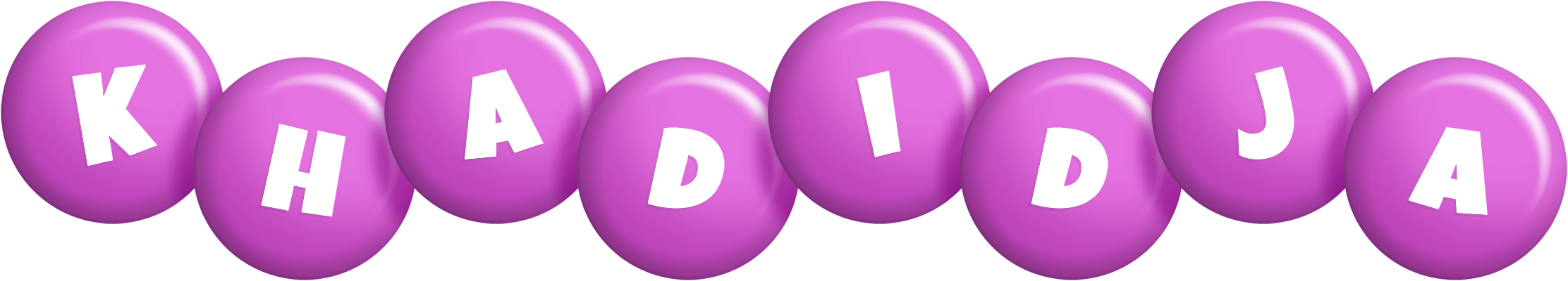 Khadidja candy-purple logo