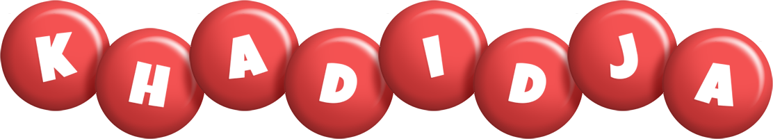 Khadidja candy-red logo