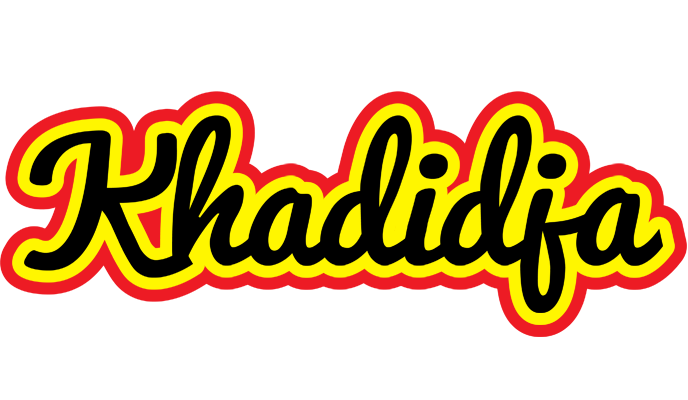 Khadidja flaming logo