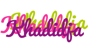 Khadidja flowers logo