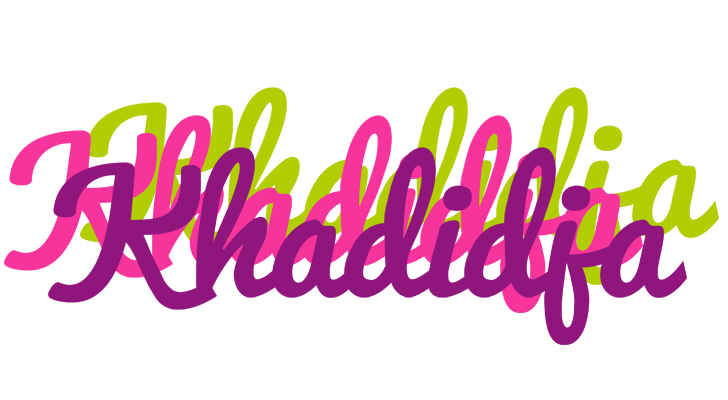 Khadidja flowers logo