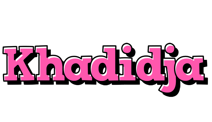 Khadidja girlish logo