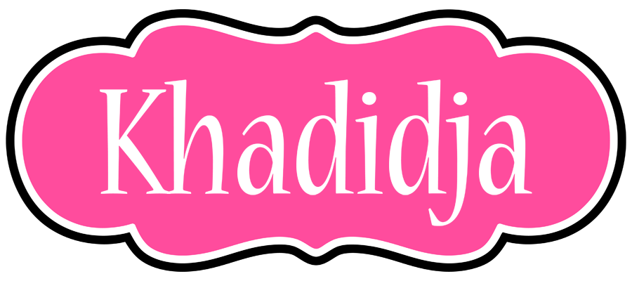 Khadidja invitation logo