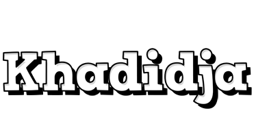 Khadidja snowing logo