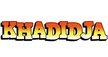 Khadidja sunset logo