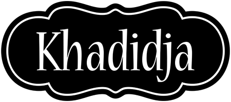 Khadidja welcome logo