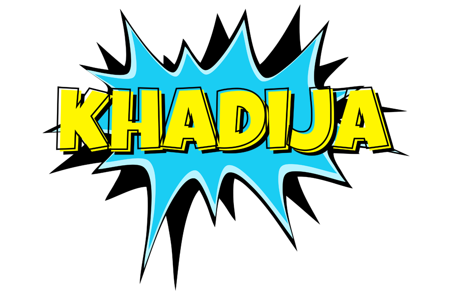 Khadija amazing logo