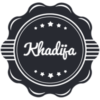 Khadija badge logo