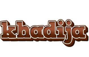 Khadija brownie logo