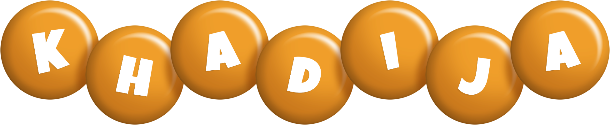 Khadija candy-orange logo