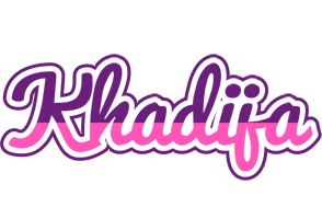Khadija cheerful logo