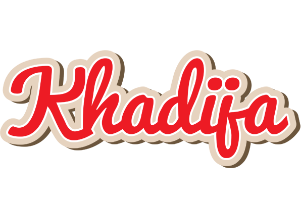 Khadija chocolate logo