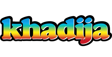 Khadija color logo