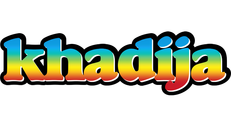 Khadija color logo