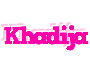 Khadija dancing logo