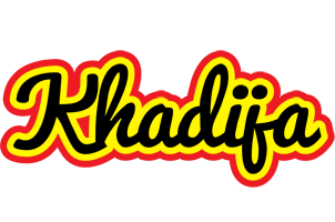 Khadija flaming logo