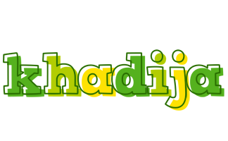 Khadija juice logo