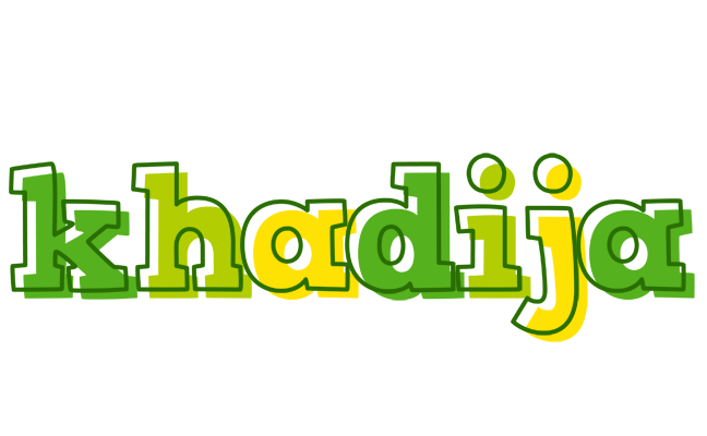 Khadija juice logo
