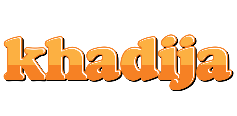 Khadija orange logo